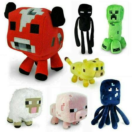 Image result for Minecraft Plush Toy Collection