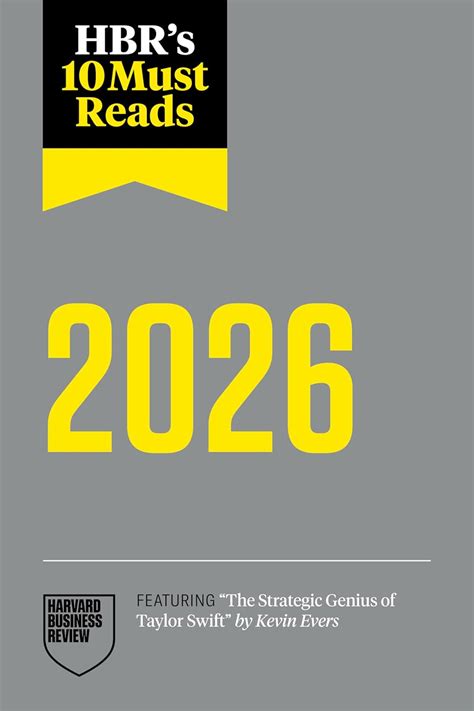 HBR's 10 Must Reads 2026: The Definitive Management Ideas of the Year ...