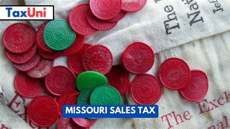 Missouri Sales Tax 2025 - 2026