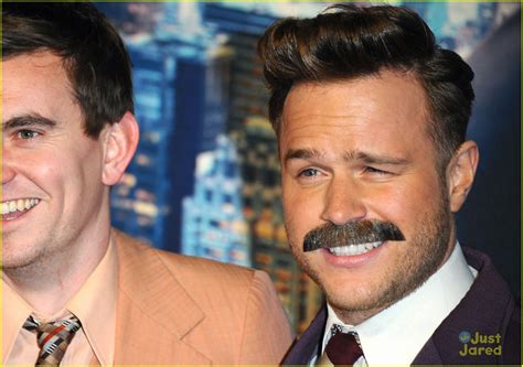 Olly Murs Sports Mustache at 'Anchorman 2' Premiere | Photo 626240 ...