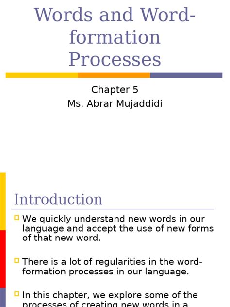 Word Formation Process Exercise 的图像结果