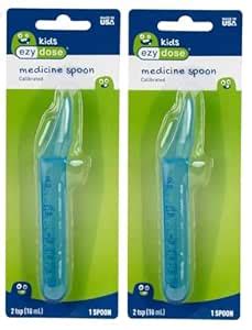2 TSP Plastic Calibrated Medicine Spoon (2 Pack) : Amazon.in: Health ...