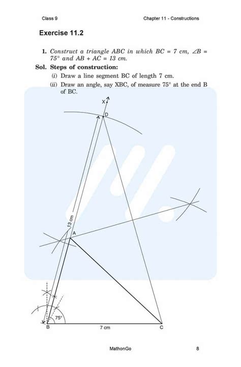 Exercise 9.2 Question 7 Math Hub Class 11 的图像结果