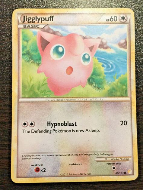 Jigglypuff Pokemon Card