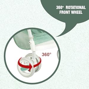 Buy Mee Mee Baby Stroller 0-3 Years with 3 Level Adjustable Backrest ...