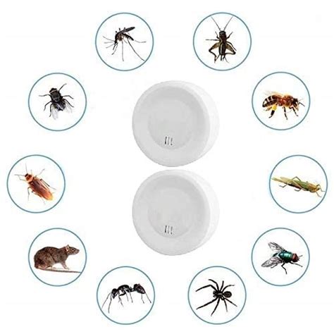 IGADG- MAKING LIFE SIMPLE Round Electronic Ultrasonic Pest Repellent ...