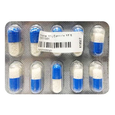 Itrastar 100mg Capsule 10's Price, Uses, Side Effects, Composition ...