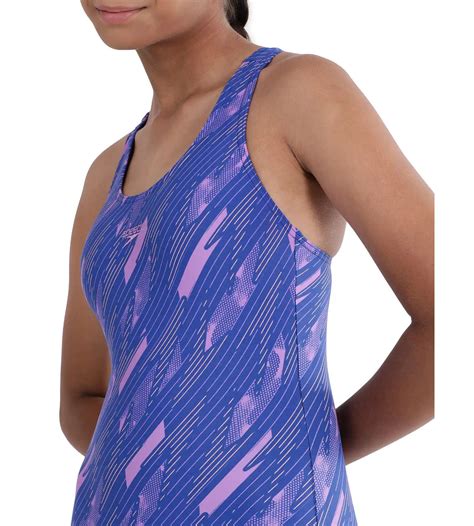 Buy Speedo Hyper Boom Allover Racerback Sweet-Purple-True-Cobalt-Disco ...
