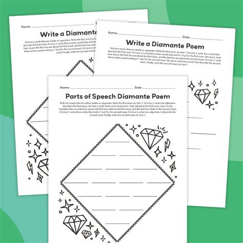 How To Write a Diamante Poem: Examples and Templates