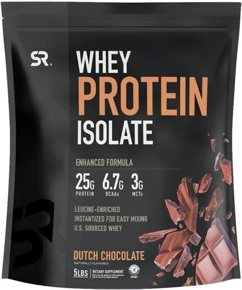 Sports Research Whey Protein Isolate Powder, 25g of India | Ubuy