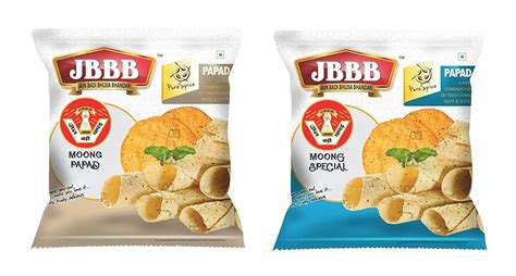 JBBB Moong Plain Indian Papad + Moong Special Papad 800g Masala Papad ...