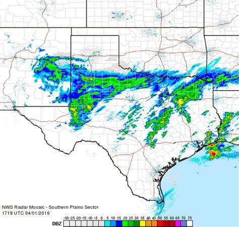 NWS Lubbock, TX, Snow and Cold Rain, April 1, 2016