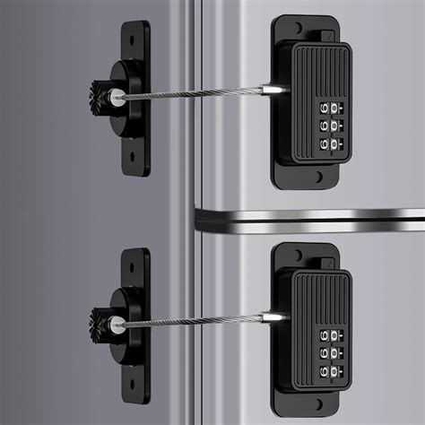 Amazon.com: KIZZHISI Heavy Duty Combination Refrigerator Lock (2 Pack ...