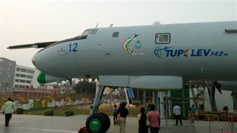 TU 142 Aircraft museum at beach road Visakhapatnam