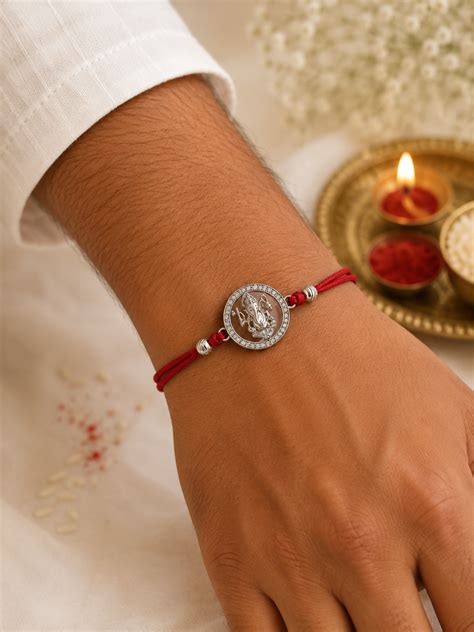 925 Silver Lord Ganesh Rakhi– MIAR JEWELS PRIVATE LIMITED