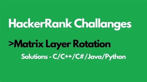 Image result for Left Rotation HackerRank Solution C