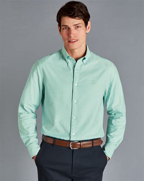 mens green oxford shirt| Enjoy free shipping
