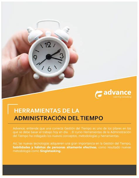 Herramientas de la administración del tiempo: e-learning, 50 horas ...