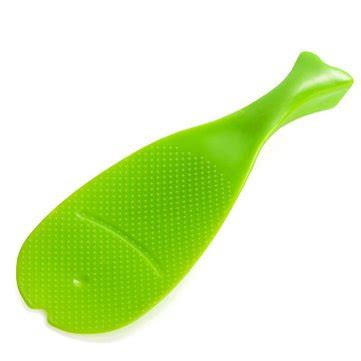 Generic Vertical Rice Paddle Spoon Cute Fish Shape Spoon Non Stick ...