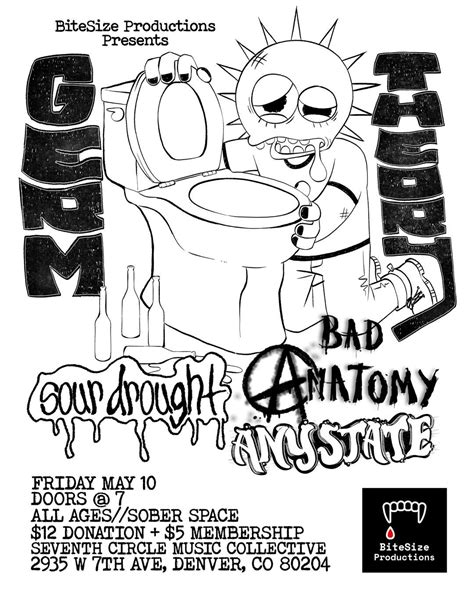 PUNK SHOW - Germ Theory / Sour Drought / Bad Anatomy / AnyState ...