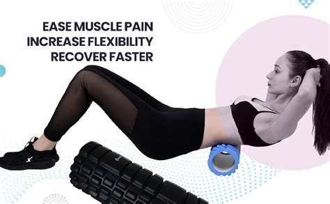 Buy Burnlab Prana Yoga Foam Massage Roller (Black) Online at Low Prices ...