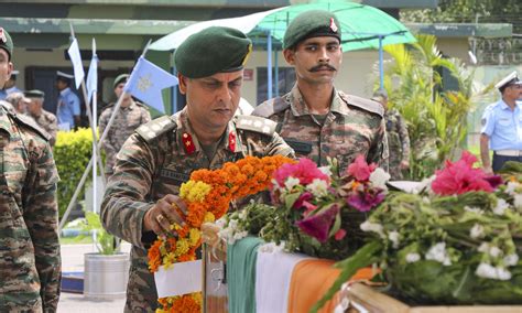 Poonch gunfight: Rich tributes paid to fallen soldier in Jammu
