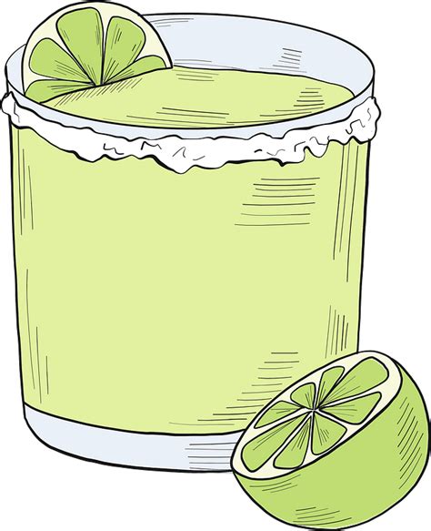 Margarita cocktail clipart. Free download transparent .PNG | Creazilla