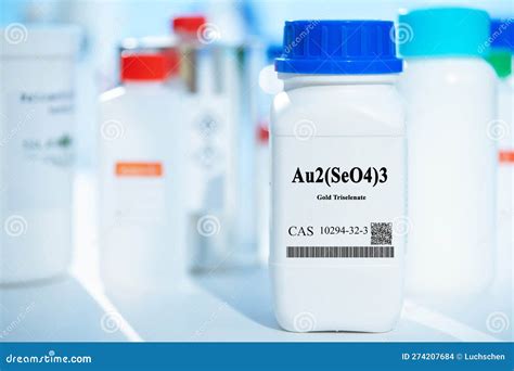 Au2(SeO4)3 Gold Triselenate CAS 10294-32-3 Chemical Substance in White ...