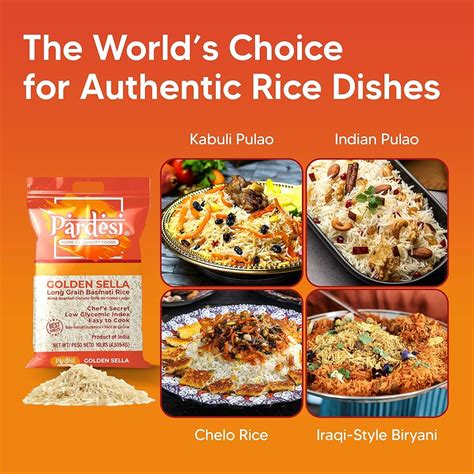 PARDESI Basmati Golden Sella Parboiled Rice 10LB - Easy to India | Ubuy