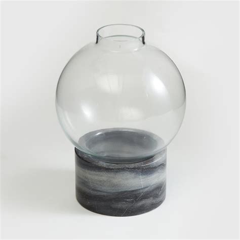 Buy Eternity Marble and Glass Circular Vase from Home Centre at just ...