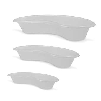 OTICA Reusable Plastic Kidney Tray Set of 3 Combo| Hygienic Solution ...
