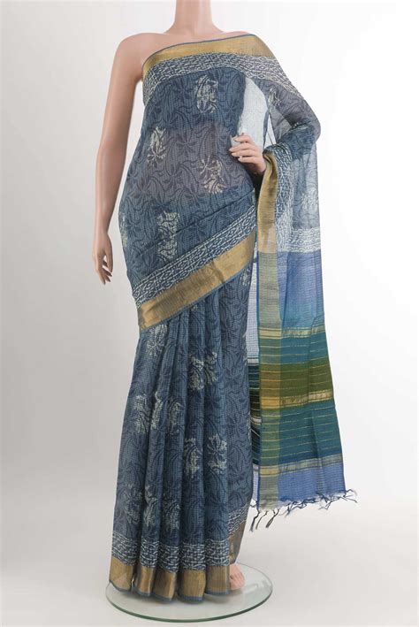 Blue Kota Silk Saree – Nalli Silk Sarees Pvt Ltd