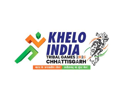 Khelo India Tribal Games 2026 logo, theme song, mascot unveiled in Bilaspur