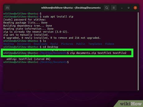 Image result for Create a Zip File Linux