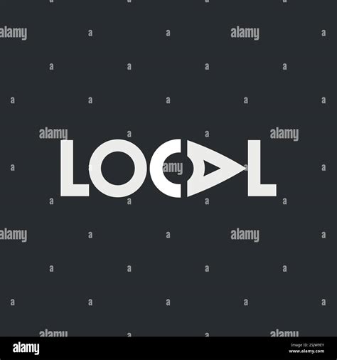 Local poster art Stock Vector Images - Alamy