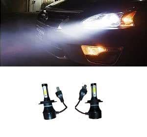 Trigcars H7 Car 50W 4 Side Micro Chip Heavy Duty LED Headlights Bulb ...