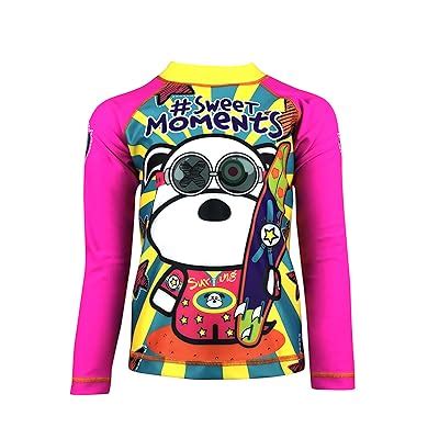 Buy KRIO COLOR Cane Girl Long Sleeve UPF 50 Rash Guard Swimsuit Online ...