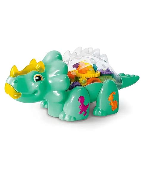 Educational Toys Cute Dinosaur Transparent Shell Lighting Music ...