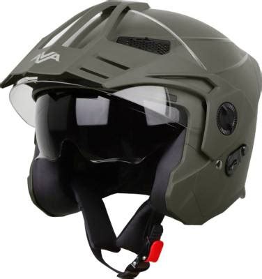 Steelbird AVA DASHING BATTLE GREEN WITH INNER SHIELD ISI CERTIFIED ...
