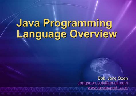 Image result for Overview of Java Programming Language