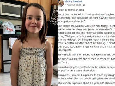 A school just sent back this 5-year-old girl home for wearing something ...