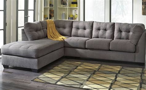 Dark Grey Sectional Couch