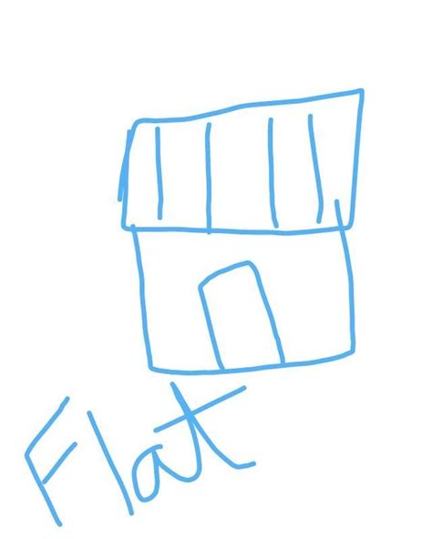 How to draw:-a flat roof housea sloping roof house a cavea stilt housea ...