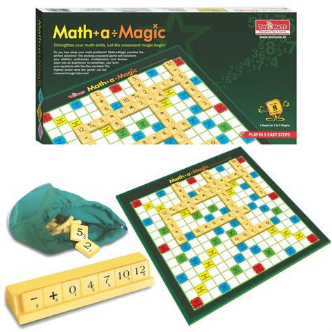 Buy Toymate Math-A-Magic - Mental Maths Learning Equations Board Game ...