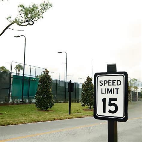 Enjoyist Large Speed Limit 15 MPH Sign, 18x 12 .04 India | Ubuy
