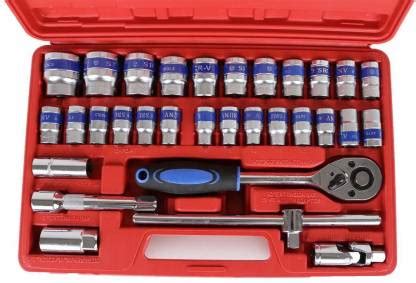 SRUNV 32 in 1 Toolkit Set 8MM TO 32MM SOCKET INCLUDE Heavy Socket Tools ...
