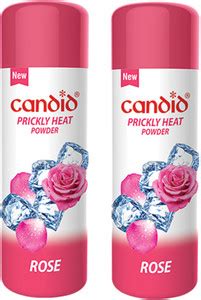 Candid Prickly Heat Powder Rose | Anti-bacterial | Relief from rashes ...