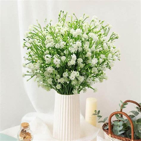 Buy Faux Millet Grass Flower Bunch - White Online in India | Vaaree