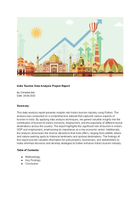 India Tourism Data- project report - India Tourism Data Analysis ...