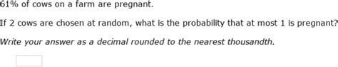 IXL - Find probabilities using the binomial distribution (Class XII ...